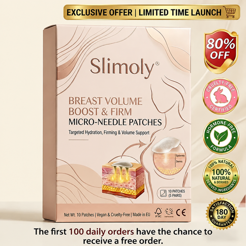 💥Slimoly®📛Targeted Breast Enhancement Advanced Nano Microneedle Patch🥯